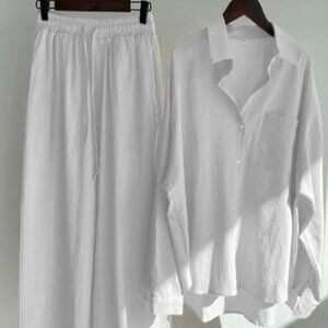 Linen Two Piece Set